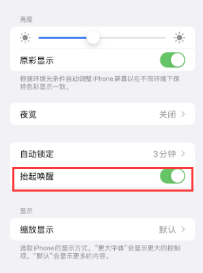 淮阴苹果授权维修站分享iPhone轻点无法唤醒怎么办